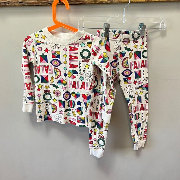 Hanna Andersson Falala Holiday Christmas Pajamas- Sz.‎ 4 - Picture 1 of 4